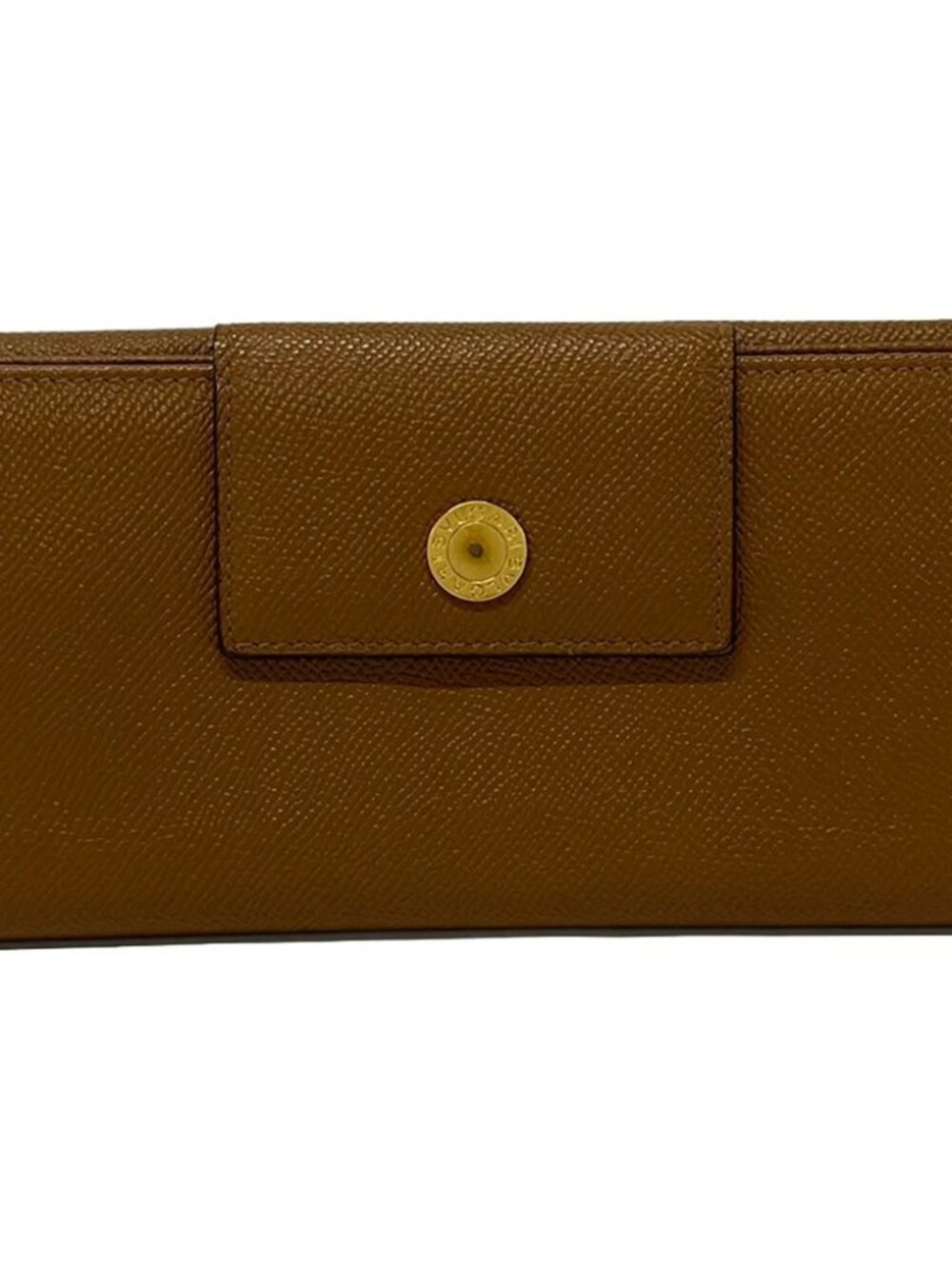 BVLGARI Classico Brown Leather Long Wallet